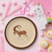 Assiettes En Carton Nubian Ibex - Ein Gedi (Fête)