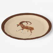 Assiettes En Carton Nubian Ibex - Ein Gedi (Angle)