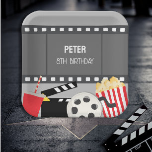 ASSIETTES EN CARTON NUIT DU FILM