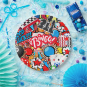 Assiettes En Carton Nuit du jeu (Fête)