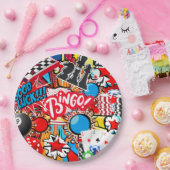 Assiettes En Carton Nuit du jeu (Fête)