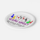 Assiettes En Carton Nuit du jeu (Angle)