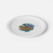 Assiettes En Carton Nuit fangtastique (Angle)