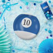 Assiettes En Carton Numéro 10 billiard (Fête)