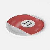 Assiettes En Carton Numéro 11 billiard (Angle)