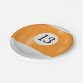 Assiettes En Carton Numéro 13 billiard (Angle)