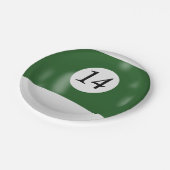 Assiettes En Carton Numéro 14 billiard (Angle)