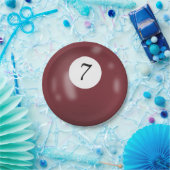 Assiettes En Carton Numéro 7 billiard (Fête)