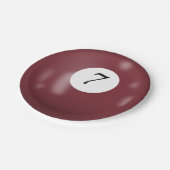 Assiettes En Carton Numéro 7 billiard (Angle)