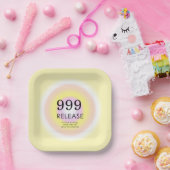 Assiettes En Carton Numéros d'anges modernes Numérologie Signification (Fête)