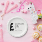 Assiettes En Carton Nun Fun - humour propre, Nun Heaven Joke (Fête)