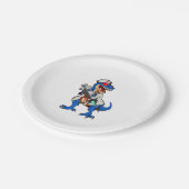 Assiettes En Carton Nurse Dinosaur Nurse (Angle)