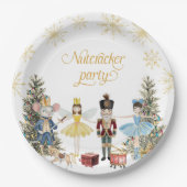 Assiettes En Carton Nutcracker (Devant)