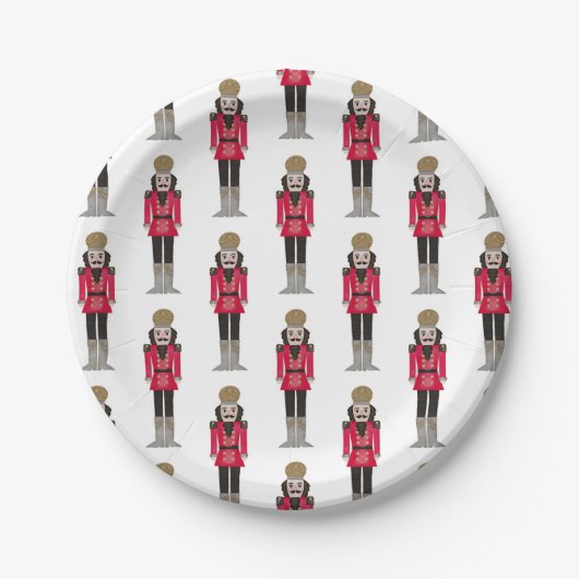 Assiettes En Carton Nutcracker Anniversaire (Devant)