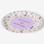 Assiettes En Carton Nutcracker Anniversaire (Angle)