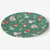 Assiettes En Carton Nutcracker Ballerina Noël (Angle)