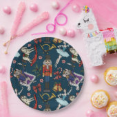 Assiettes En Carton Nutcracker Ballet Christmas Navy Xmas Party (Fête)