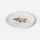 Assiettes En Carton Nutcracker Holiday (Angle)