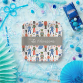 Assiettes En Carton Nutcracker mignon Noël personnalisé (Fête)