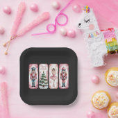 Assiettes En Carton Nutcracker Noël Fête de Noël cadeaux Festif (Fête)