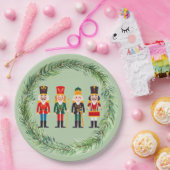 Assiettes En Carton Nutcrackers (Fête)