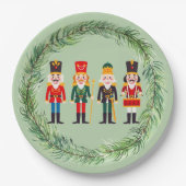 Assiettes En Carton Nutcrackers (Devant)