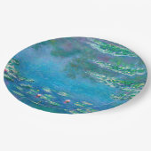 Assiettes En Carton Nymphes, Claude Monet (Angle)