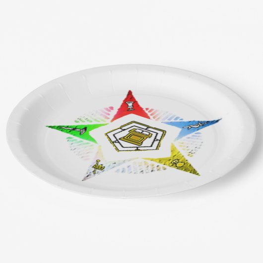 ASSIETTES EN CARTON O.E.S. (Angle)