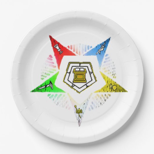 ASSIETTES EN CARTON O.E.S. (Devant)