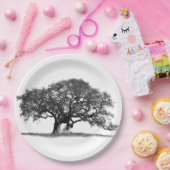 ASSIETTES EN CARTON OAK TREE (Fête)