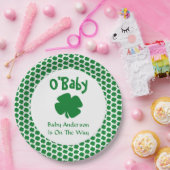 Assiettes En Carton O'Baby St Patrick's Day Baby shower (Fête)
