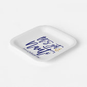 Assiettes En Carton Obtenir Nauti | Bachelorette Nautique (Angulaire)