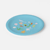 Assiettes En Carton Ocean (Angle)