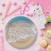 Assiettes En Carton Ocean Beach avec étoiles de mer (Fête)