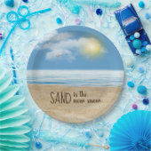 Assiettes En Carton Ocean Beach Avec Plaque En Papier Seagull (Fête)