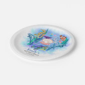 Assiettes En Carton Ocean Sea Animals Baby Birthday Party (Angle)