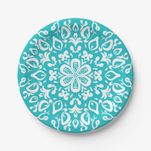 Assiettes En Carton Oceana Mandala
