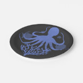 Assiettes En Carton Octopus (Angle)