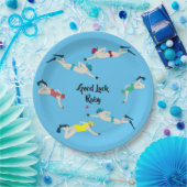 Assiettes En Carton Octopush (Fête)