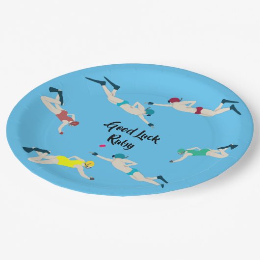 Assiettes En Carton Octopush (Angle)