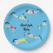 Assiettes En Carton Octopush (Devant)