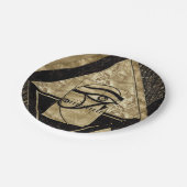 Assiettes En Carton OEil de Horus - Ratio d'or (Angle)