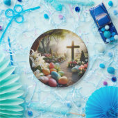 Assiettes En Carton OEuf de Pâques/Lilly (Fête)