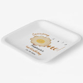 Assiettes En Carton Oeuf frit mignon 1er anniversaire (Angulaire)