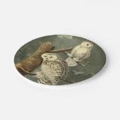 Assiettes En Carton OEuvre d'OEuf Audubon (Angle)