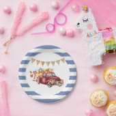 Assiettes En Carton Oh Baby Boy Petit Citrouille Baby shower d'automne (Fête)