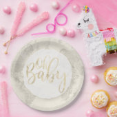 Assiettes En Carton Oh Baby Papier Plaques (Fête)