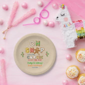 Assiettes En Carton Oh ! Baby shower de biscuits en pain d'épices (Fête)