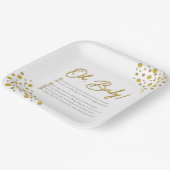 Assiettes En Carton Oh Bébé PAPIER PLAQUES (Angulaire)