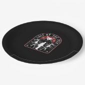 Assiettes En Carton Oh Deer Cult Of The Tree Artistic Style  (Angle)